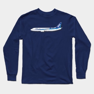 Boeing B737 All Nippon Airlines Long Sleeve T-Shirt